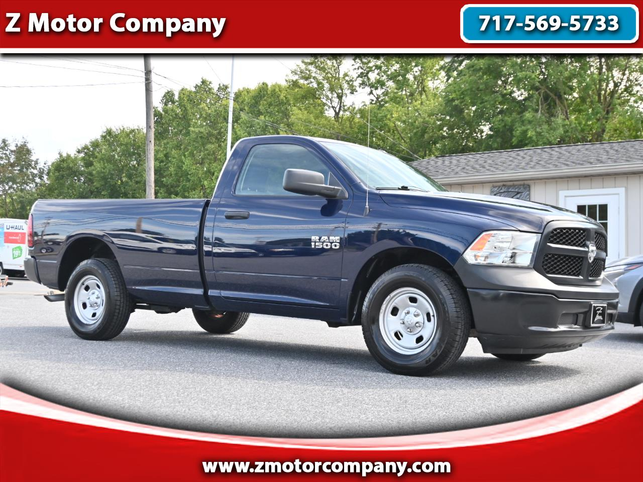 2018 RAM 1500 Tradesman 4x2 Reg Cab 8' Box