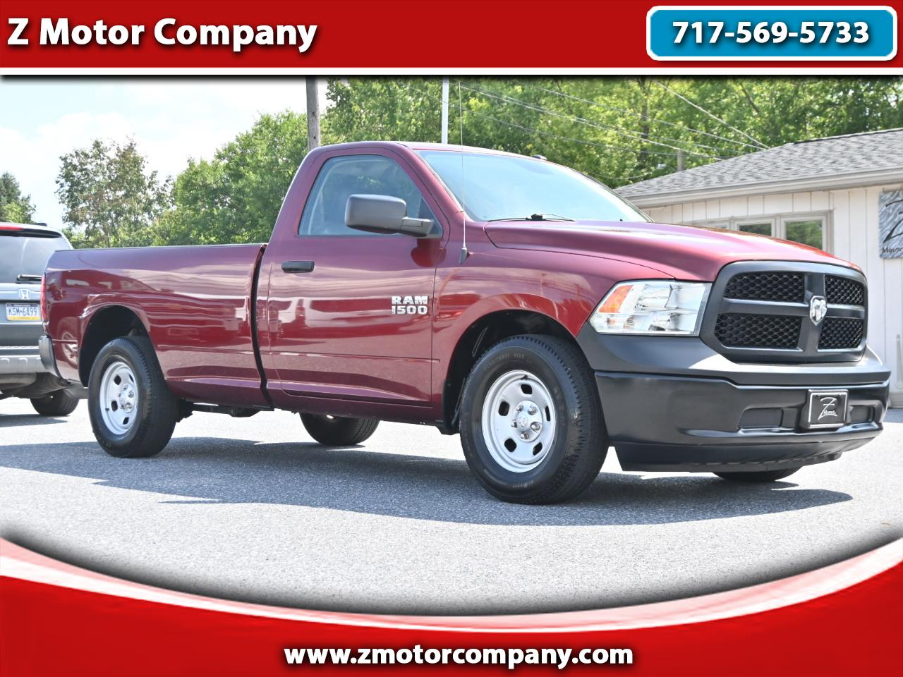 2018 RAM 1500 Tradesman 4x2 Reg Cab 8' Box