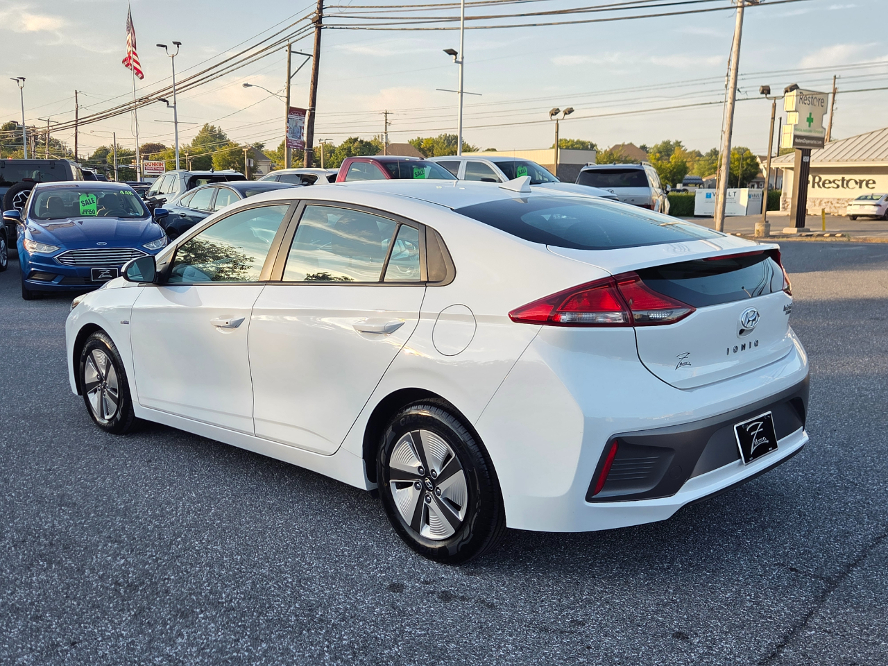 Hyundai Ioniq Hybrid Blue Hatchback 2020