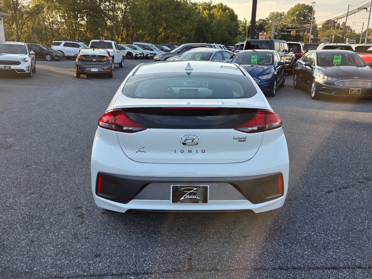 Hyundai Ioniq Hybrid Blue Hatchback 2020