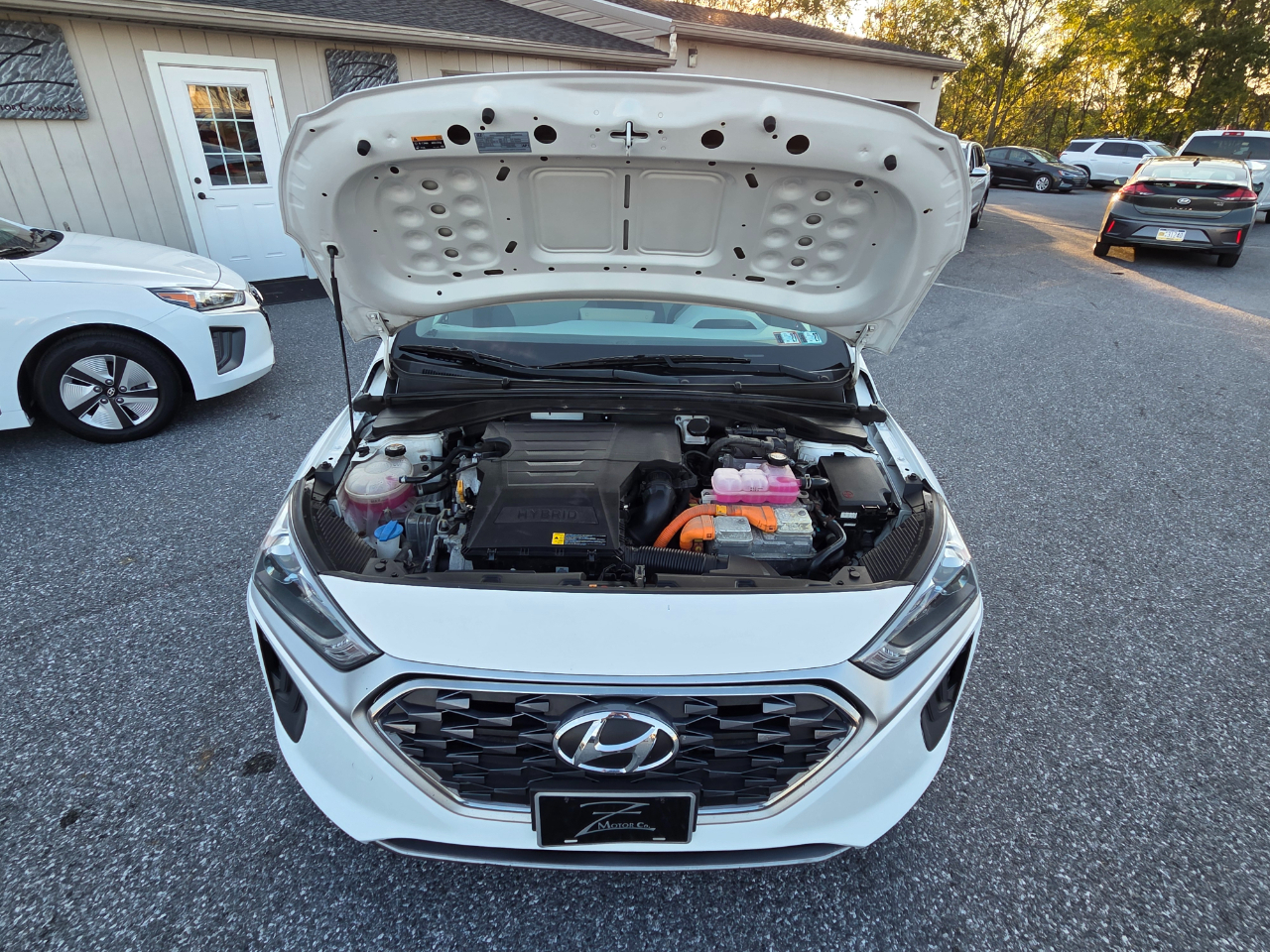 Hyundai Ioniq Hybrid Blue Hatchback 2020