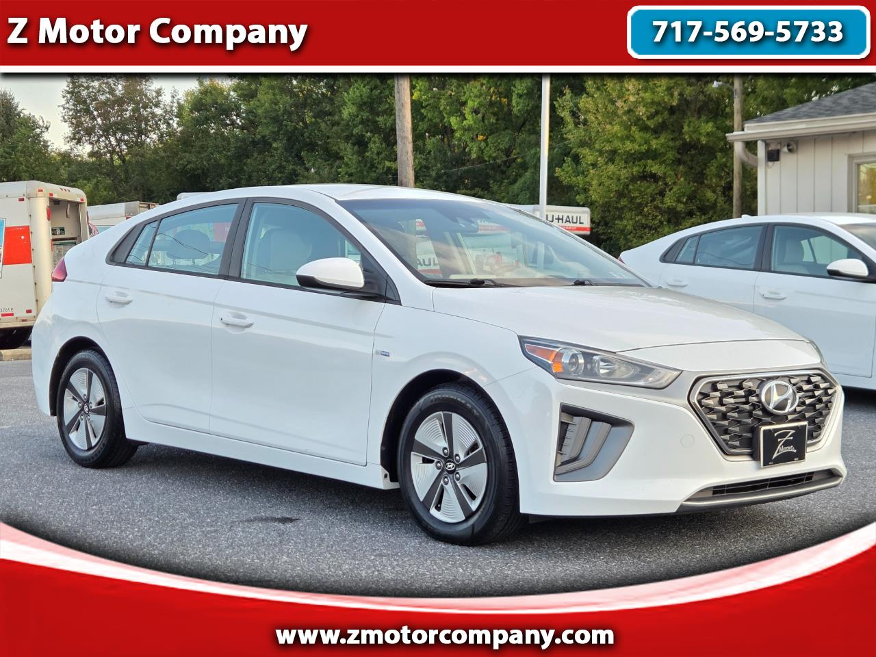2020 Hyundai Ioniq Hybrid Blue Hatchback