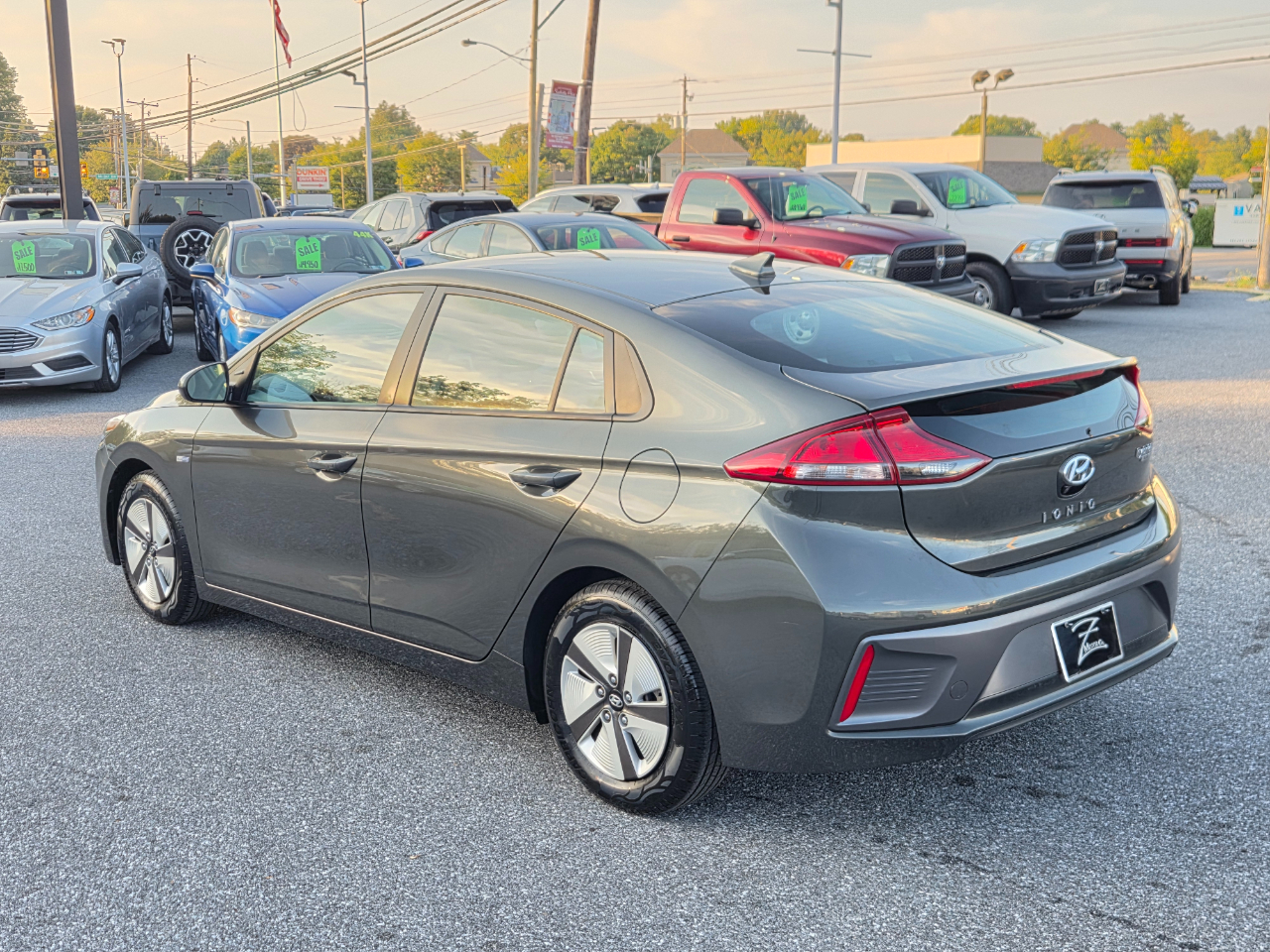 Hyundai Ioniq Hybrid Blue Hatchback 2020