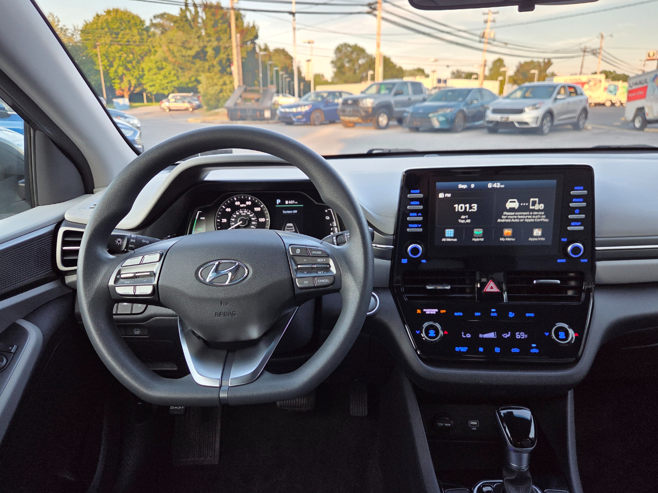 Hyundai Ioniq Hybrid Blue Hatchback 2020