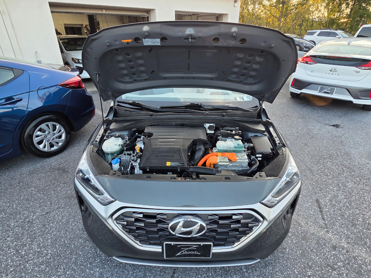 Hyundai Ioniq Hybrid Blue Hatchback 2020