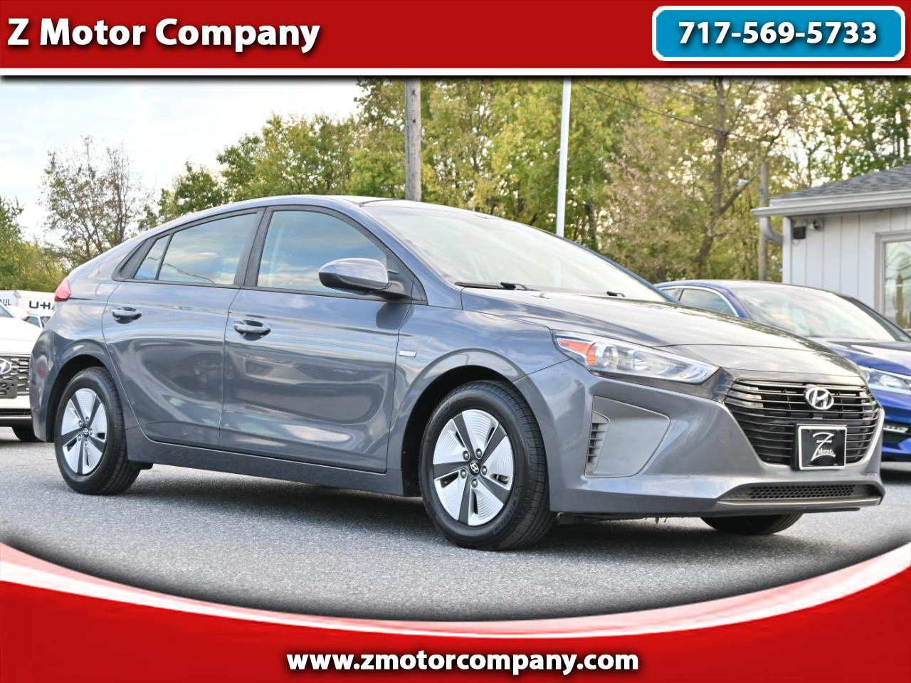 2018 Hyundai Ioniq Hybrid Blue Hatchback