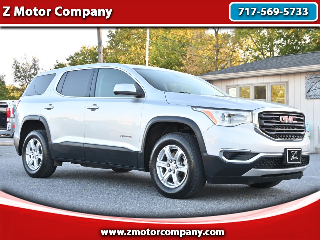 2019 GMC Acadia AWD 4dr SLE w/SLE-1