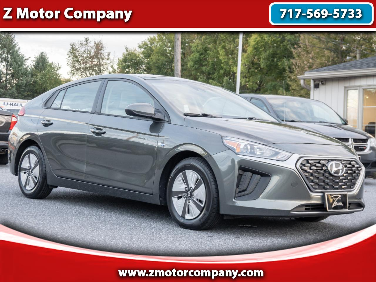 2020 Hyundai Ioniq Hybrid Blue Hatchback