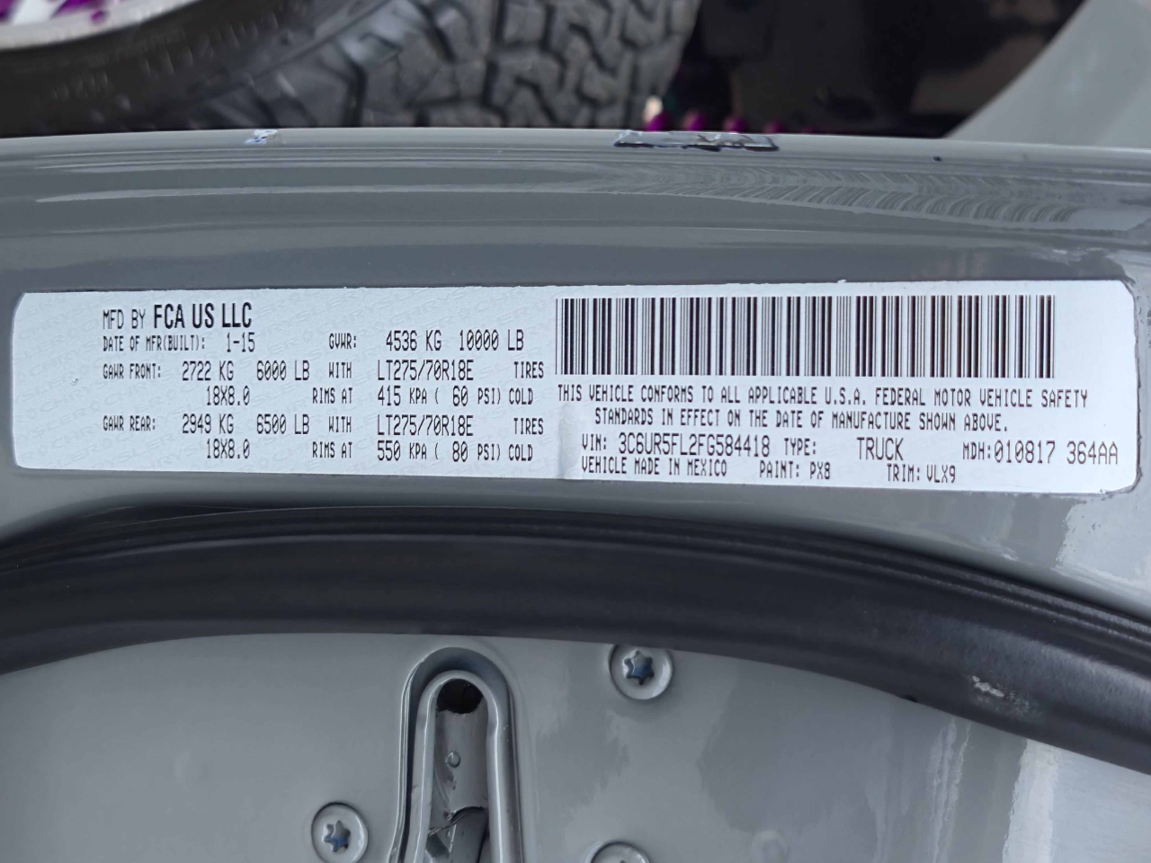 2015 Ram 2500 Laramie photo 48