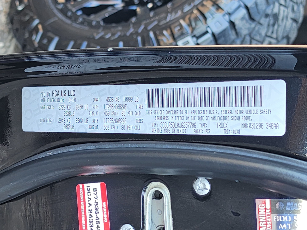 RAM 2500  2018 RAM 2500  2018