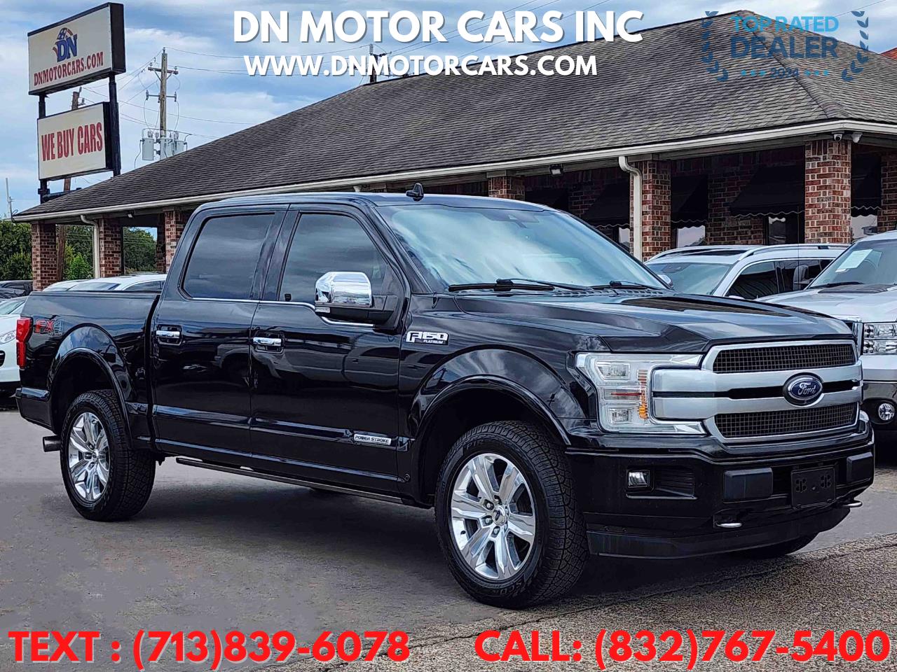 Ford F-150 Platinum SuperCrew 4WD 2018 Ford F-150 Platinum SuperCrew 4WD 2018
