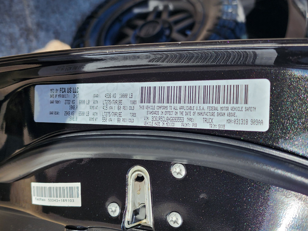 RAM 2500 Tradesman Crew Cab 4WD 2017