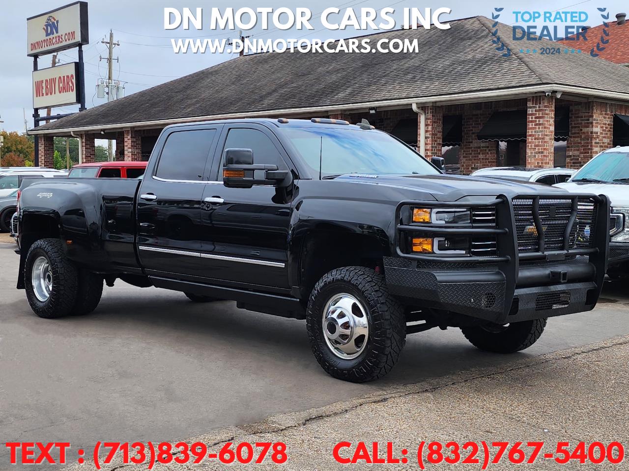 2015 Chevrolet Silverado 3500HD Built After Aug 14 DRW LTZ Crew Cab 4WD
