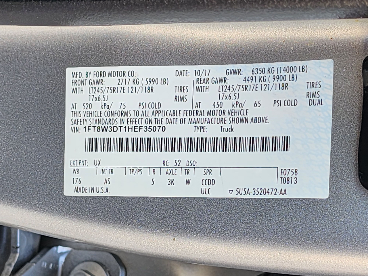 Ford Super Duty F-350 DRW  2017