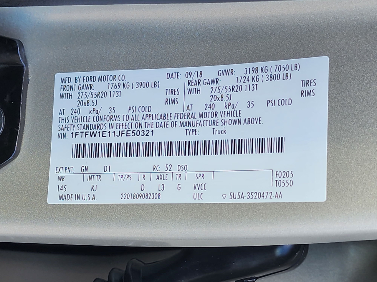 Ford F-150 King Ranch SuperCrew 4WD 2018