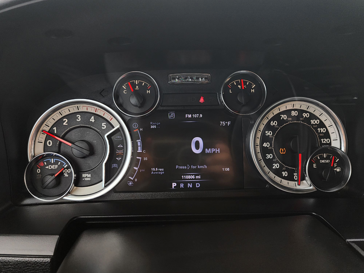 RAM 2500 Laramie Crew Cab 4WD 2017