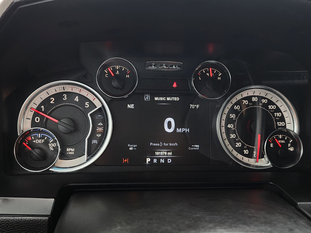 RAM 2500 Laramie Mega Cab 4WD 2018