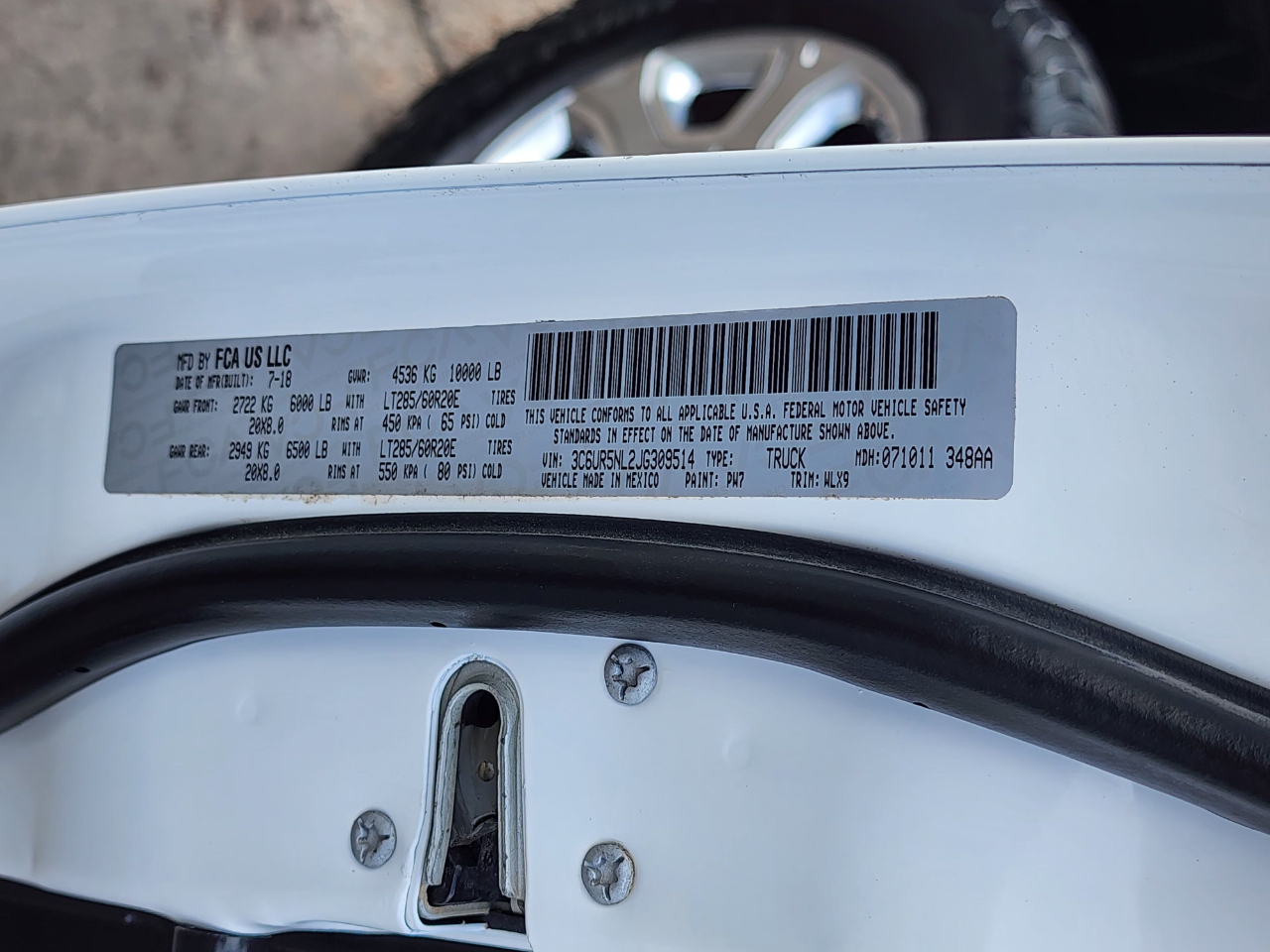 RAM 2500 Laramie Mega Cab 4WD 2018