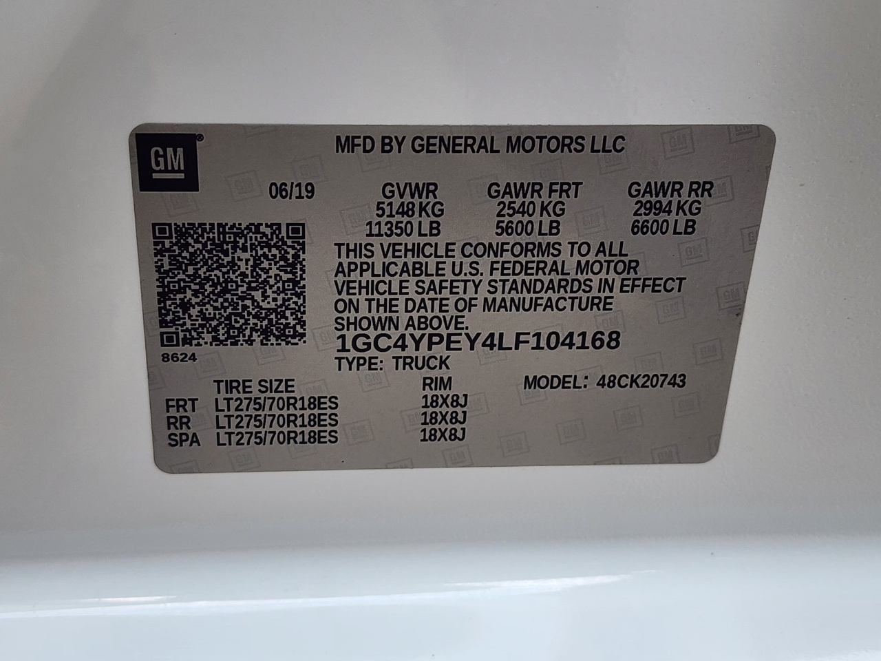 Chevrolet Silverado 2500HD LTZ Crew Cab 4WD 2020