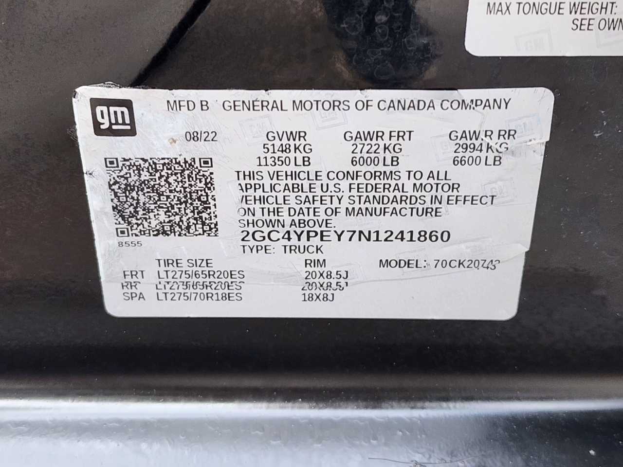 Chevrolet Silverado 2500HD LTZ Crew Cab 4WD 2022