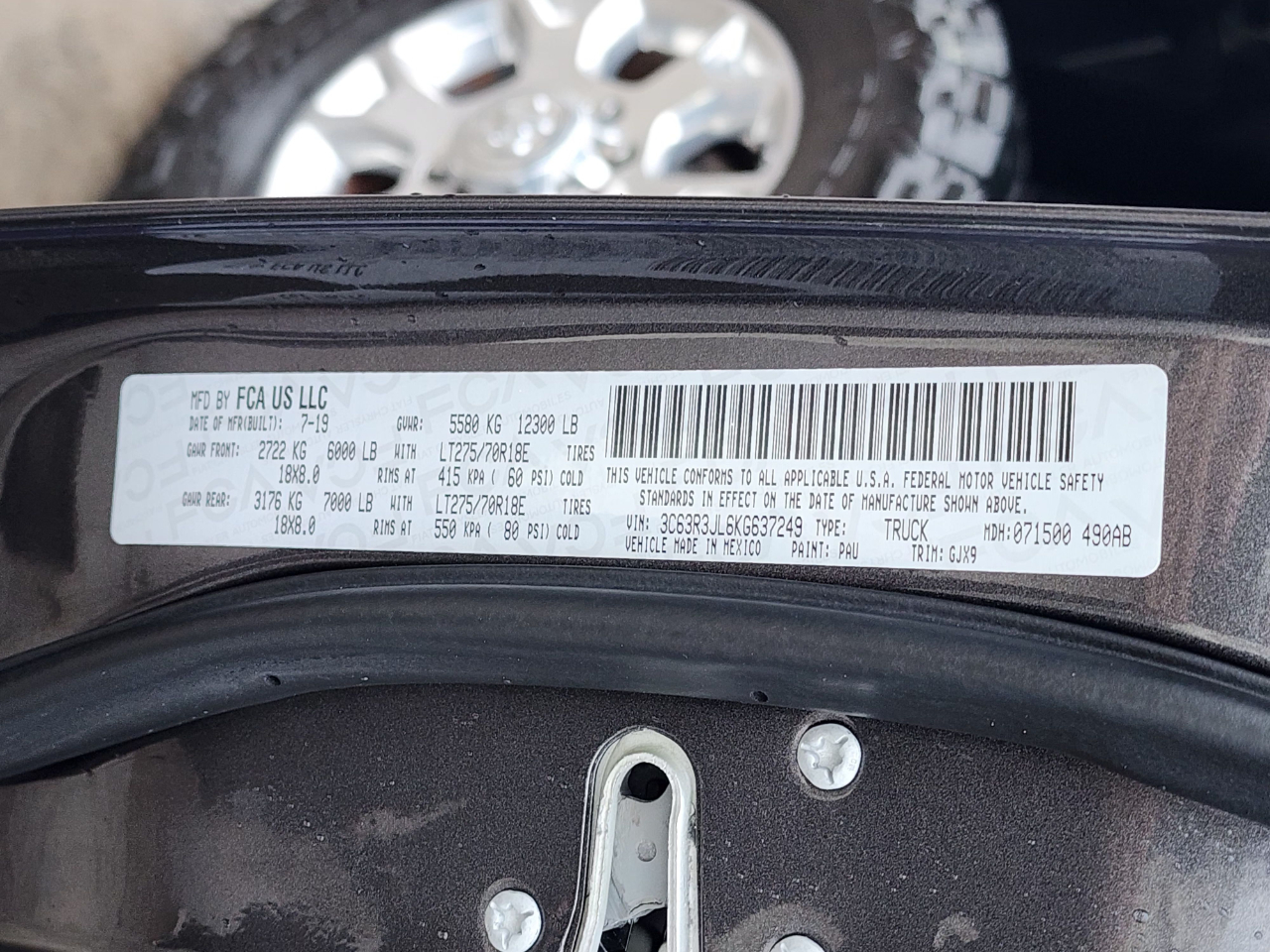 RAM 3500 Laramie Crew Cab 4WD 2019