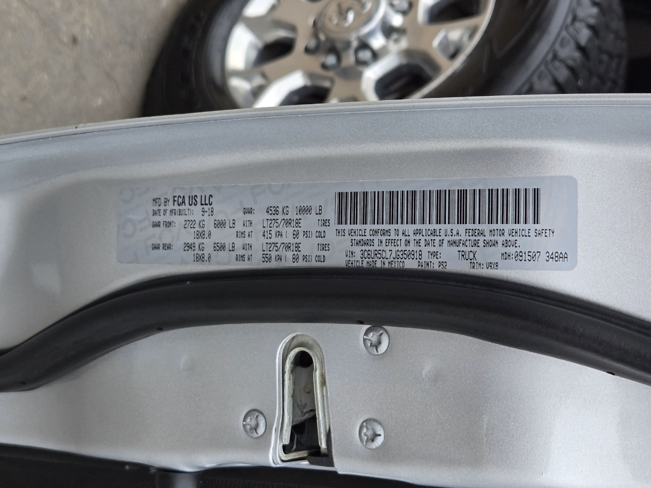 RAM 2500 Tradesman Crew Cab 4WD 2018