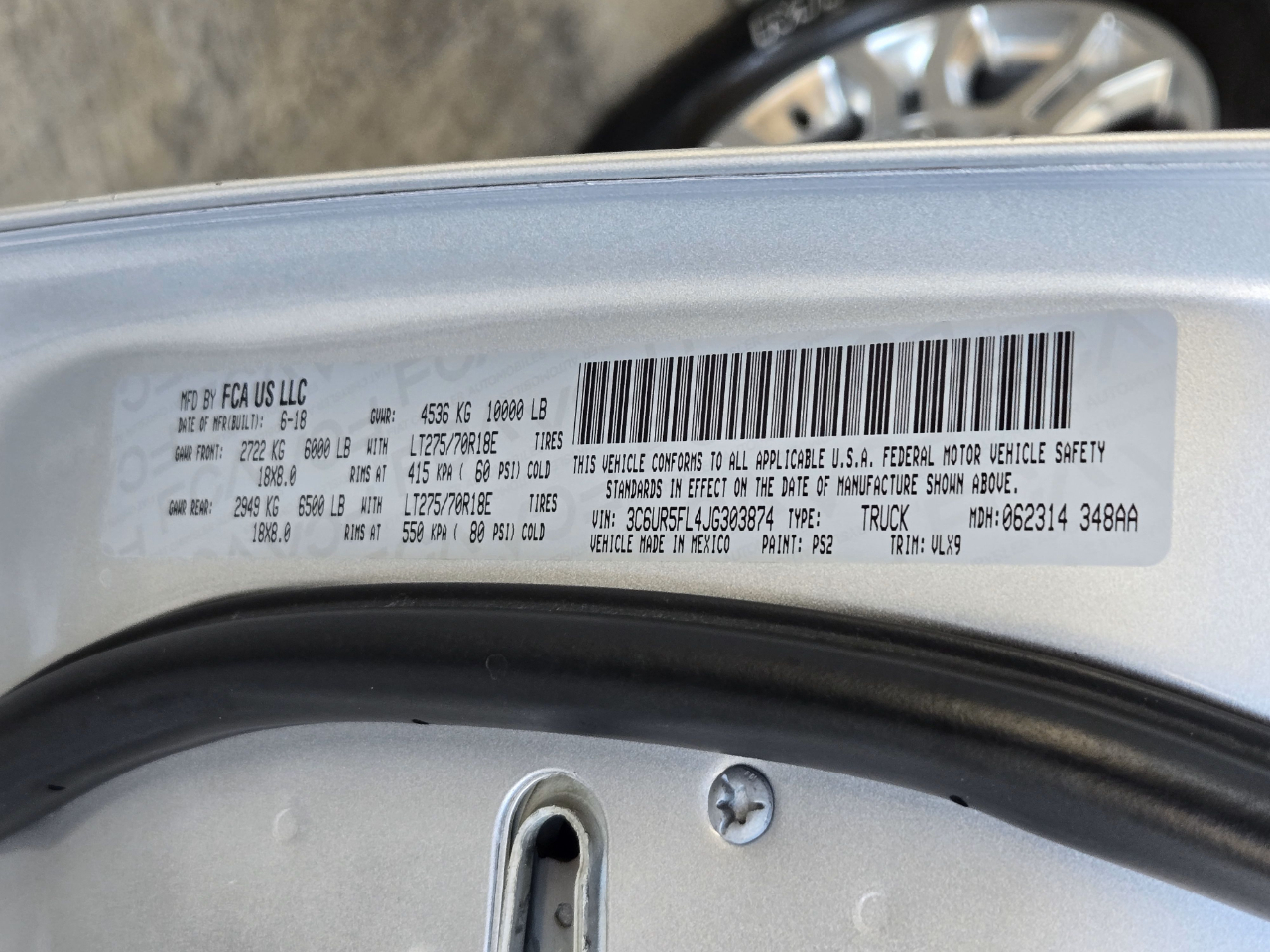 RAM 2500 Laramie Crew Cab 4WD 2018