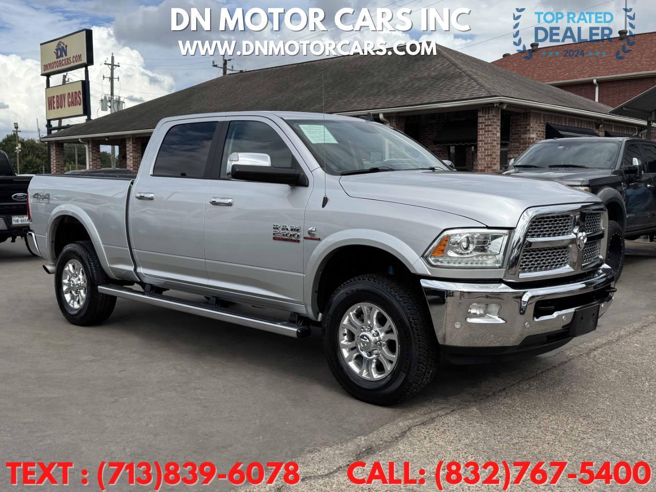 Silver 2018 RAM 2500 Pickup Truck Four-Wheel Drive 6-Speed Automatic