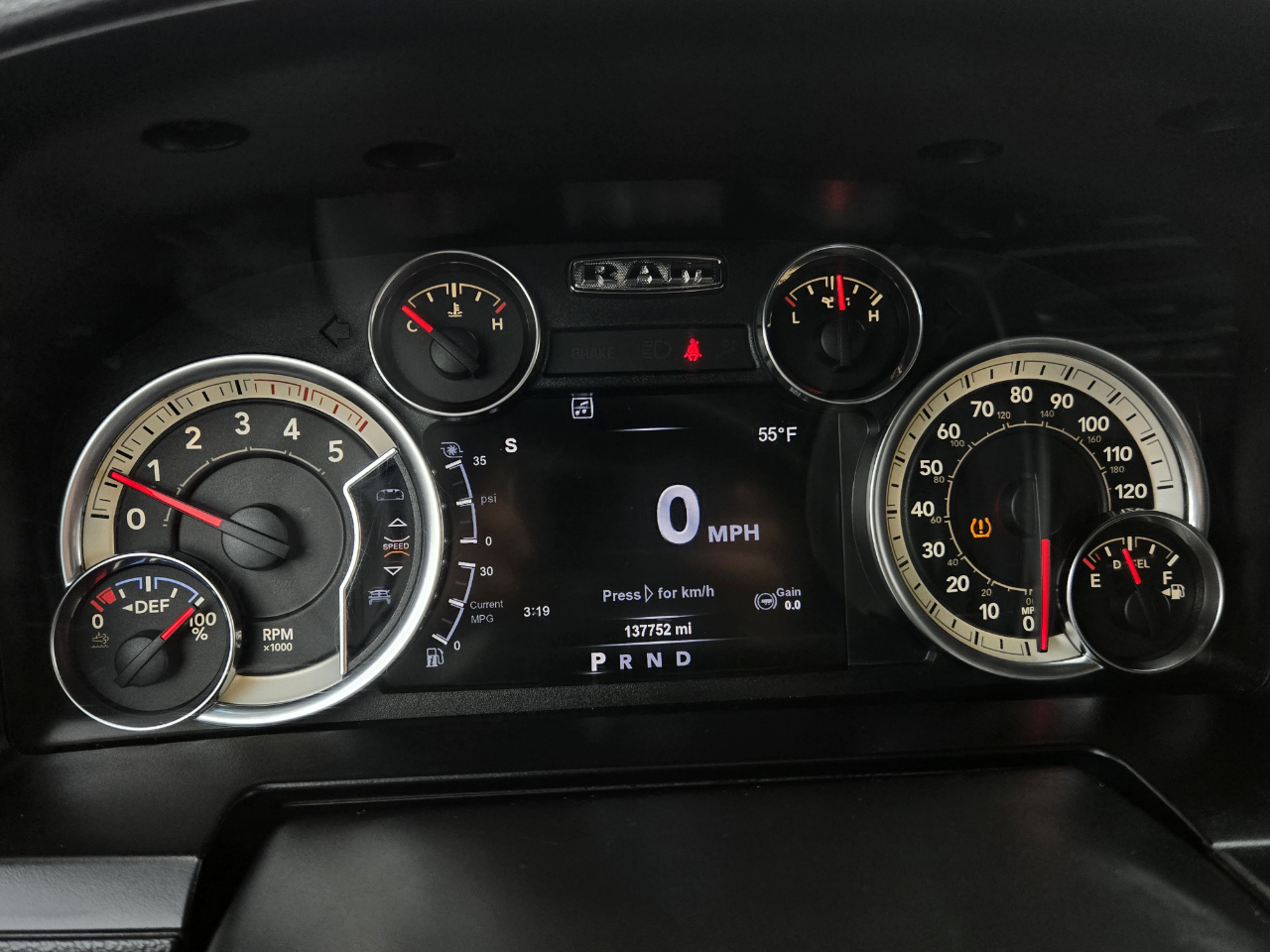 RAM 2500 Laramie Crew Cab 4WD 2017