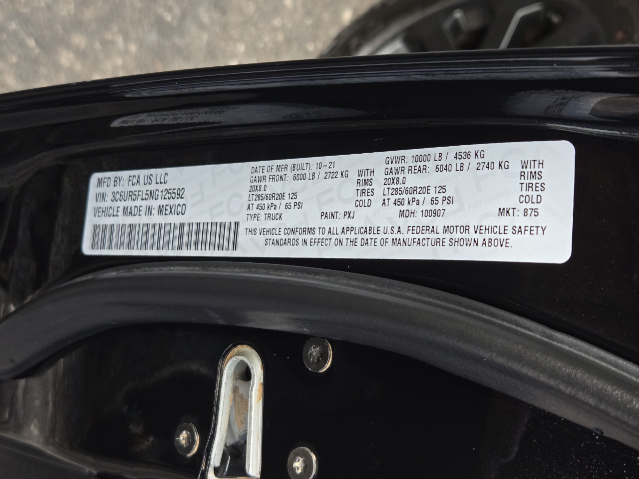 RAM 2500 Laramie Crew Cab 4WD 2022