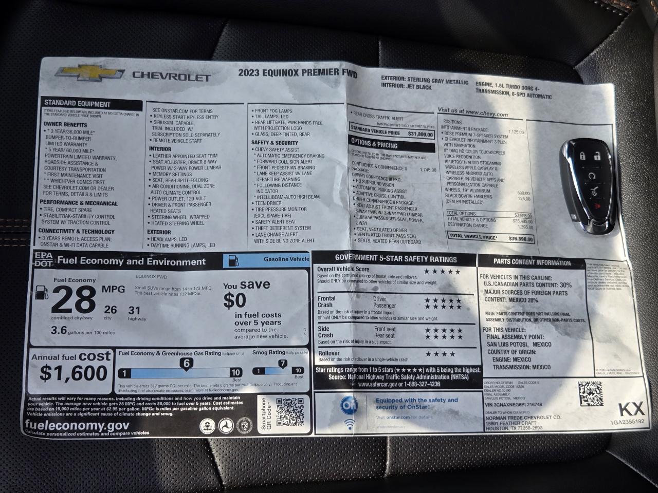 Chevrolet Equinox  2023