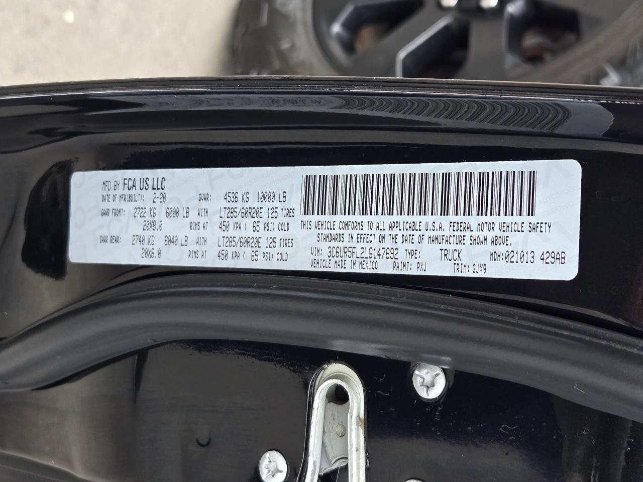 RAM 2500 Laramie Crew Cab 4WD 2020