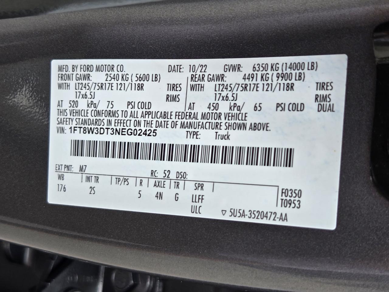 Ford Super Duty F-350 DRW  2022