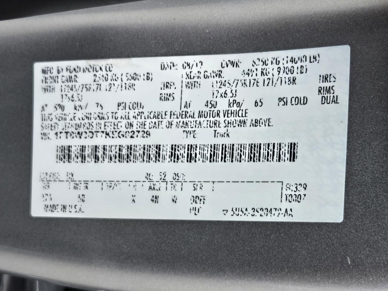 Ford Super Duty F-350 DRW  2019