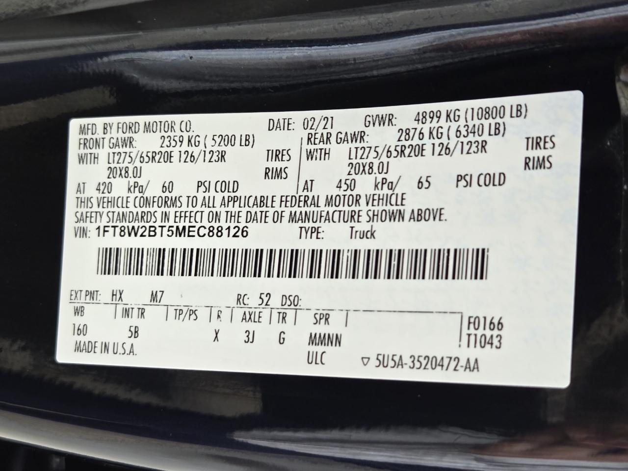 Ford Super Duty F-250 SRW  2021