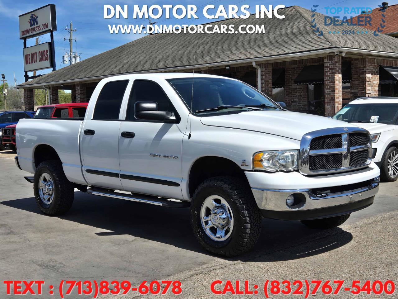 2003 Dodge Ram 2500 SLT Quad Cab 4WD