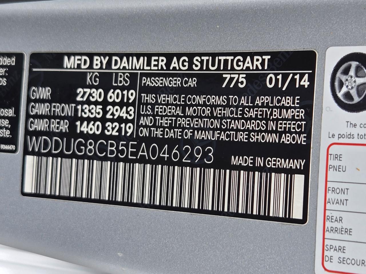 Mercedes-Benz S-Class  2014