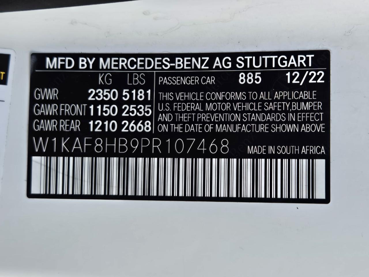 Mercedes-Benz C-Class  2023