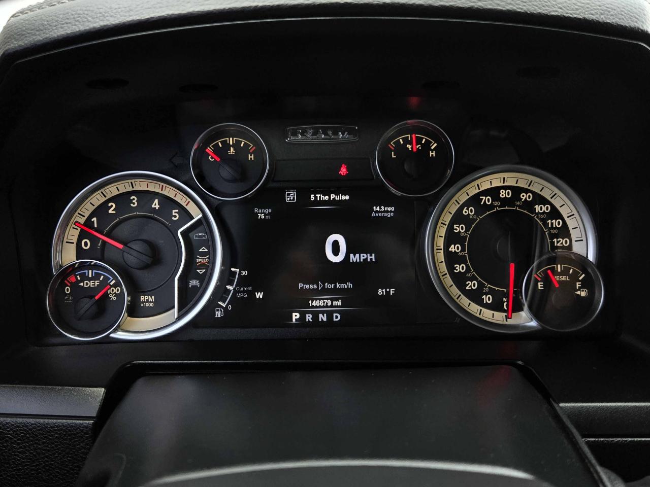 RAM 2500 Laramie Mega Cab 4WD 2017