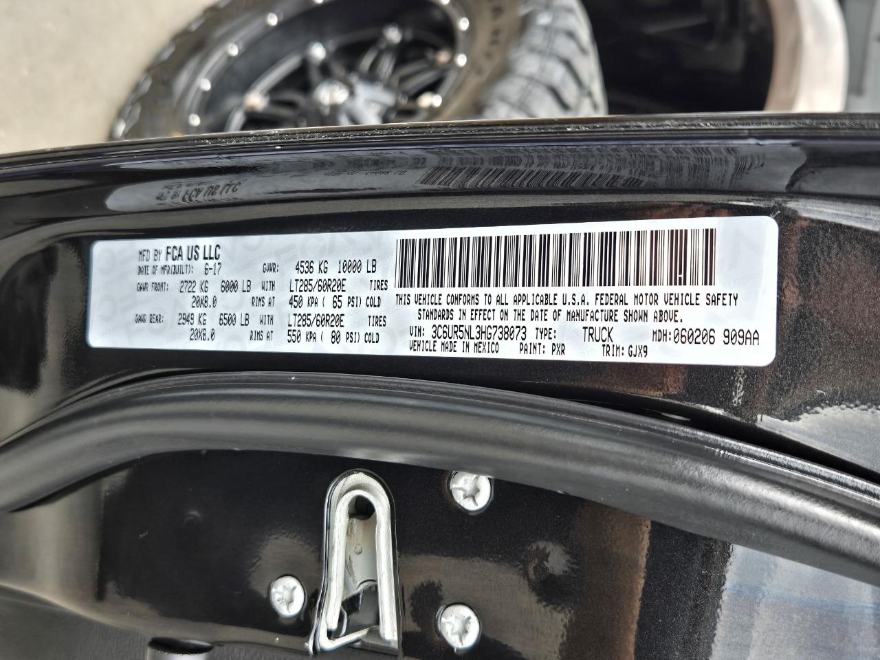 RAM 2500 Laramie Mega Cab 4WD 2017