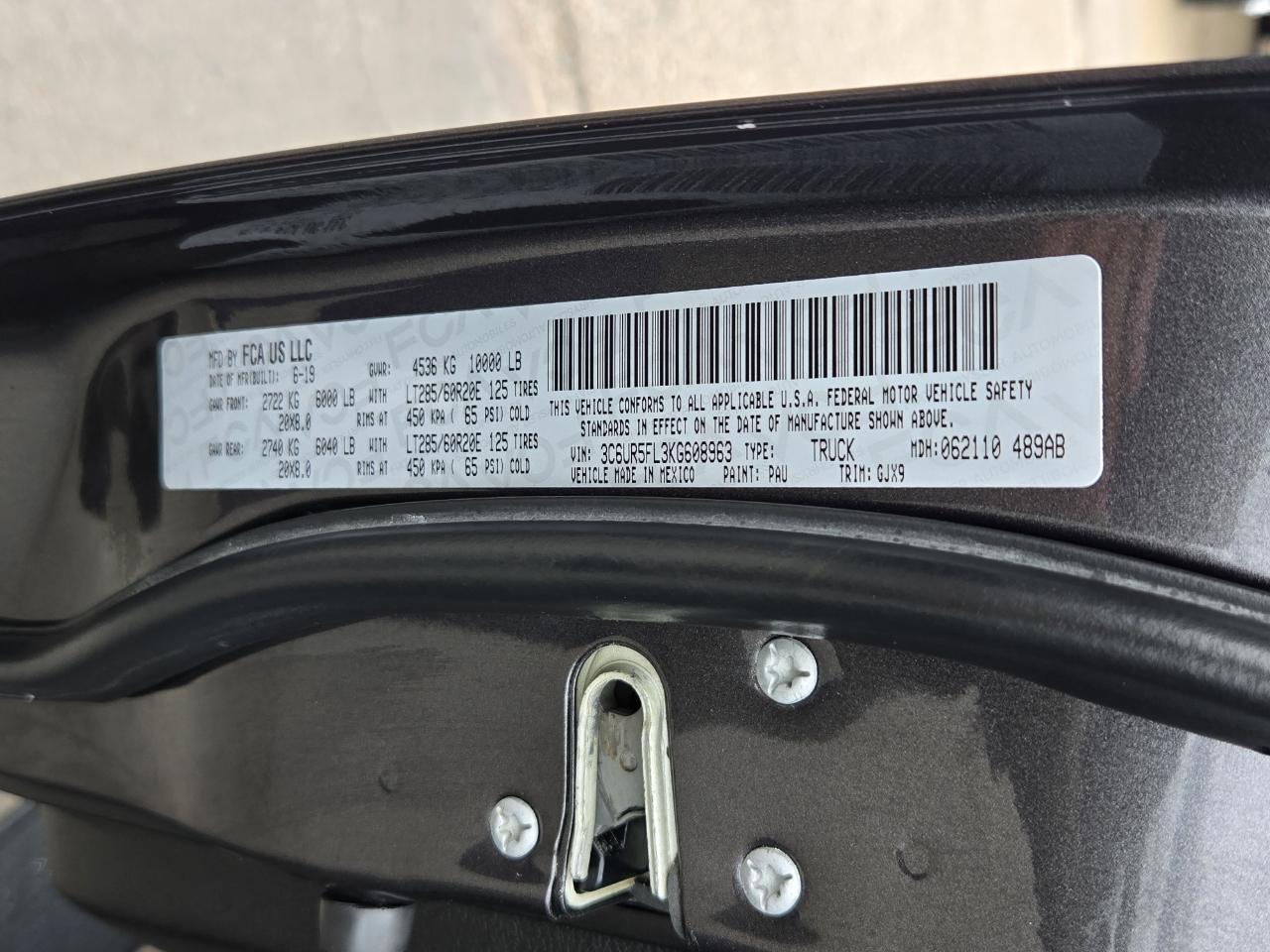 RAM 2500 Laramie Crew Cab 4WD 2019