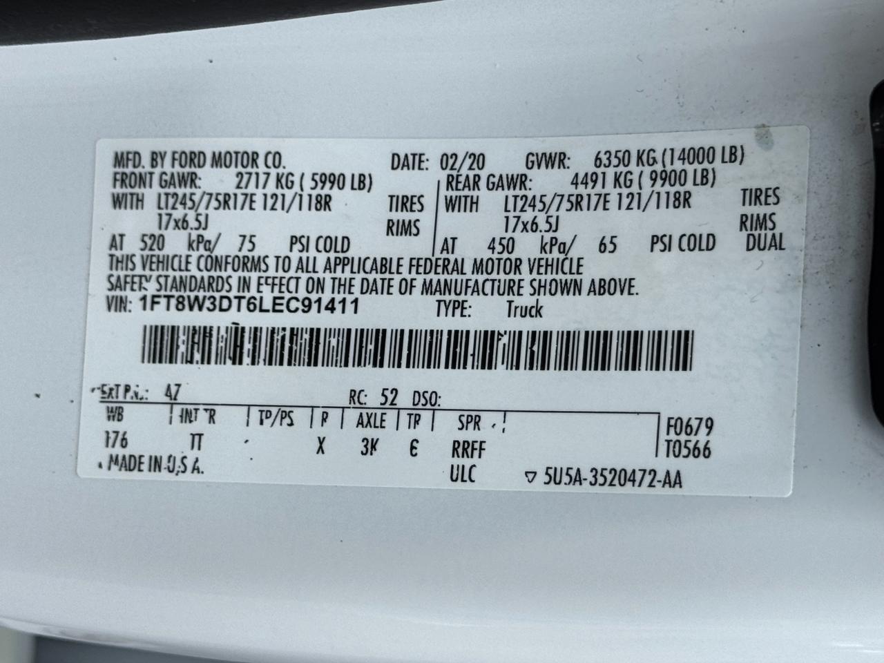 Ford Super Duty F-350 DRW  2020