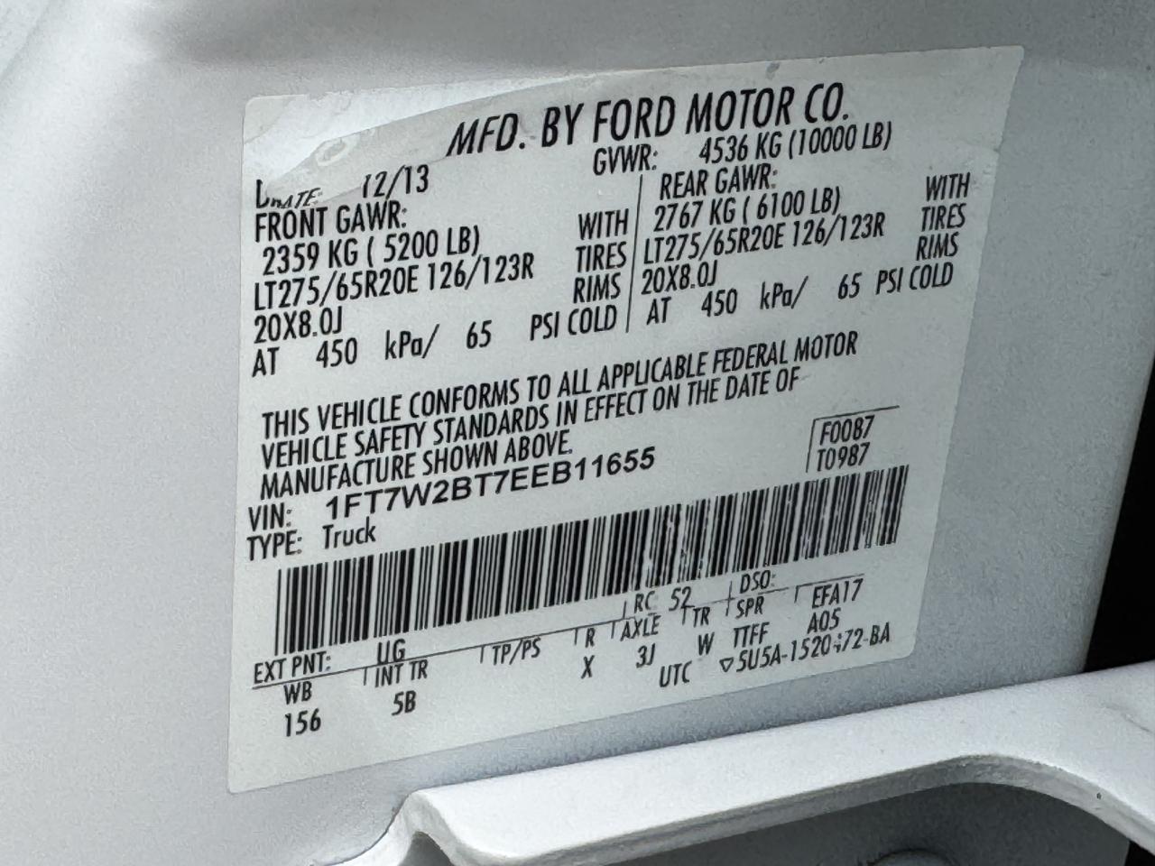 Ford Super Duty F-250 SRW  2014