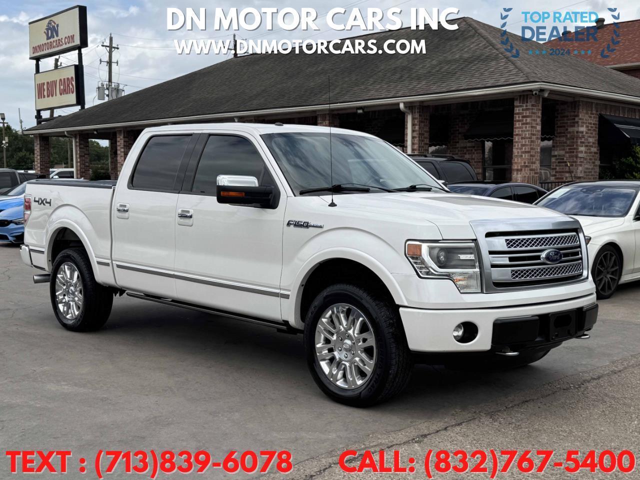 2013 Ford F-150 Platinum SuperCrew 4WD