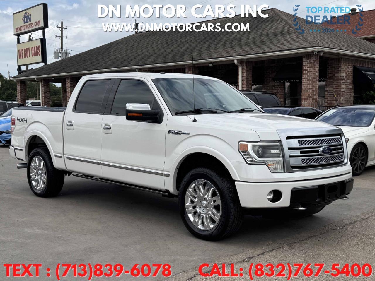 2013 Ford F-150 Platinum SuperCrew 4WD