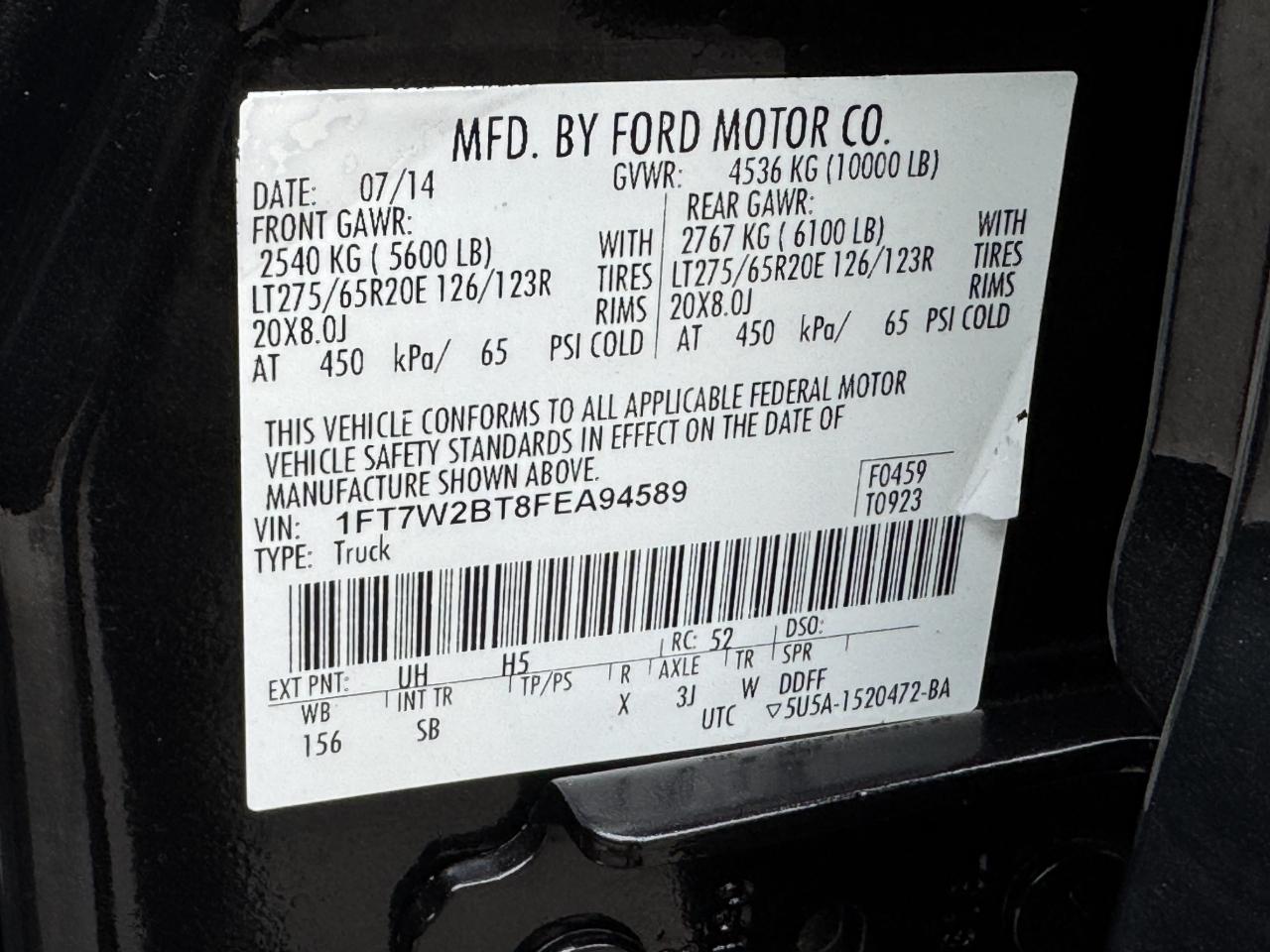 Ford Super Duty F-250 SRW  2015