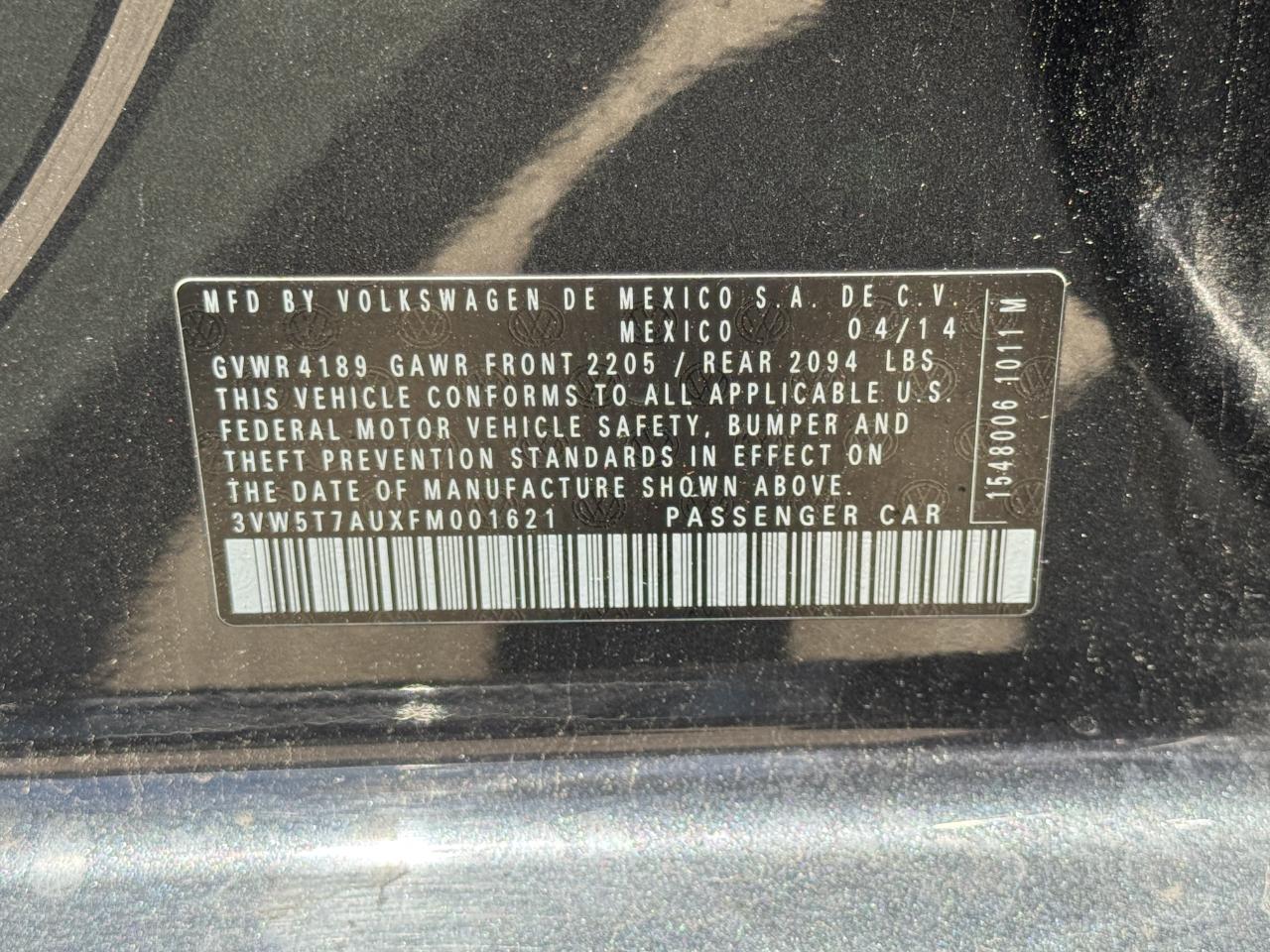Volkswagen Golf GTI  2015