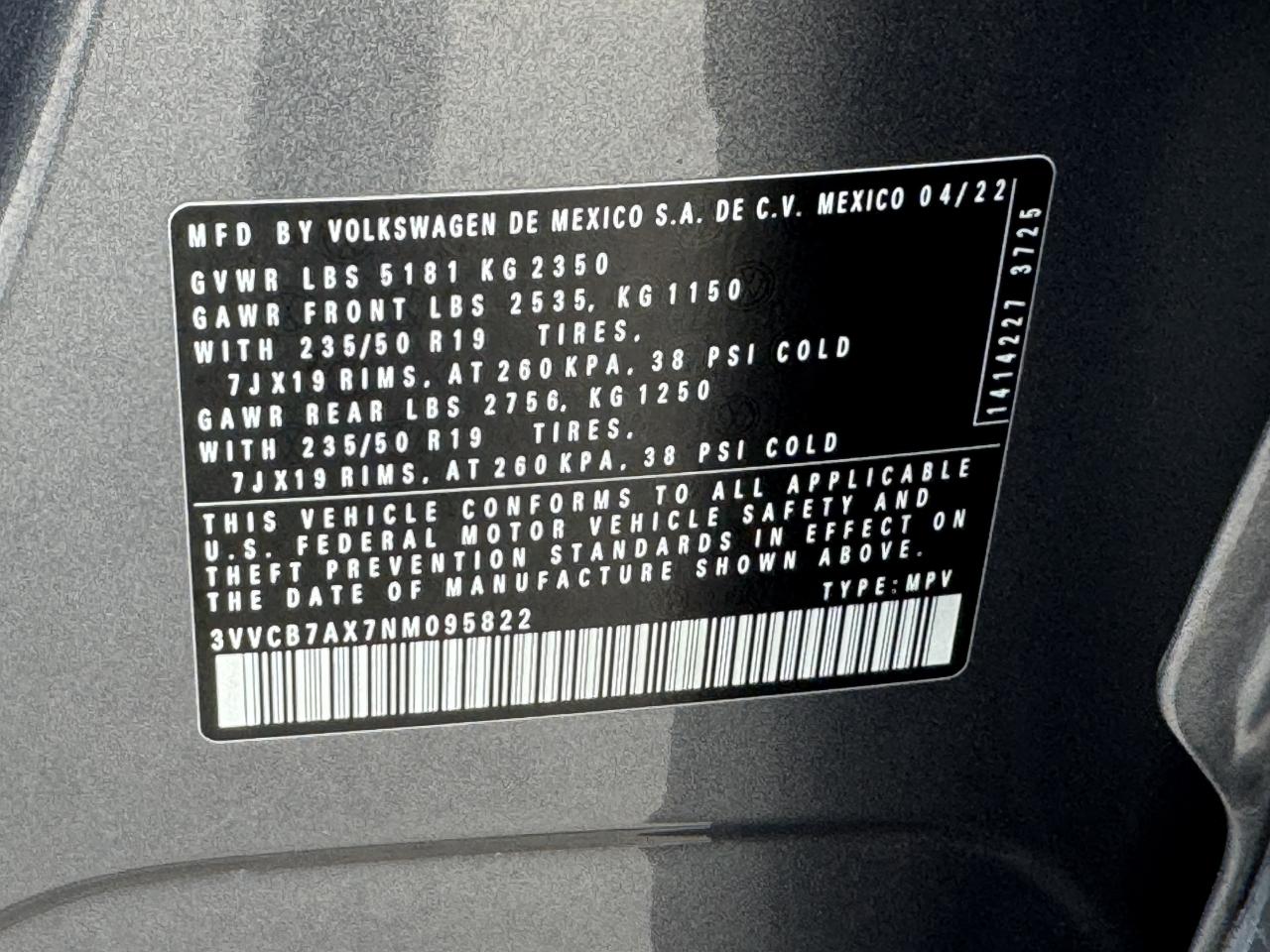 Volkswagen Tiguan  2022