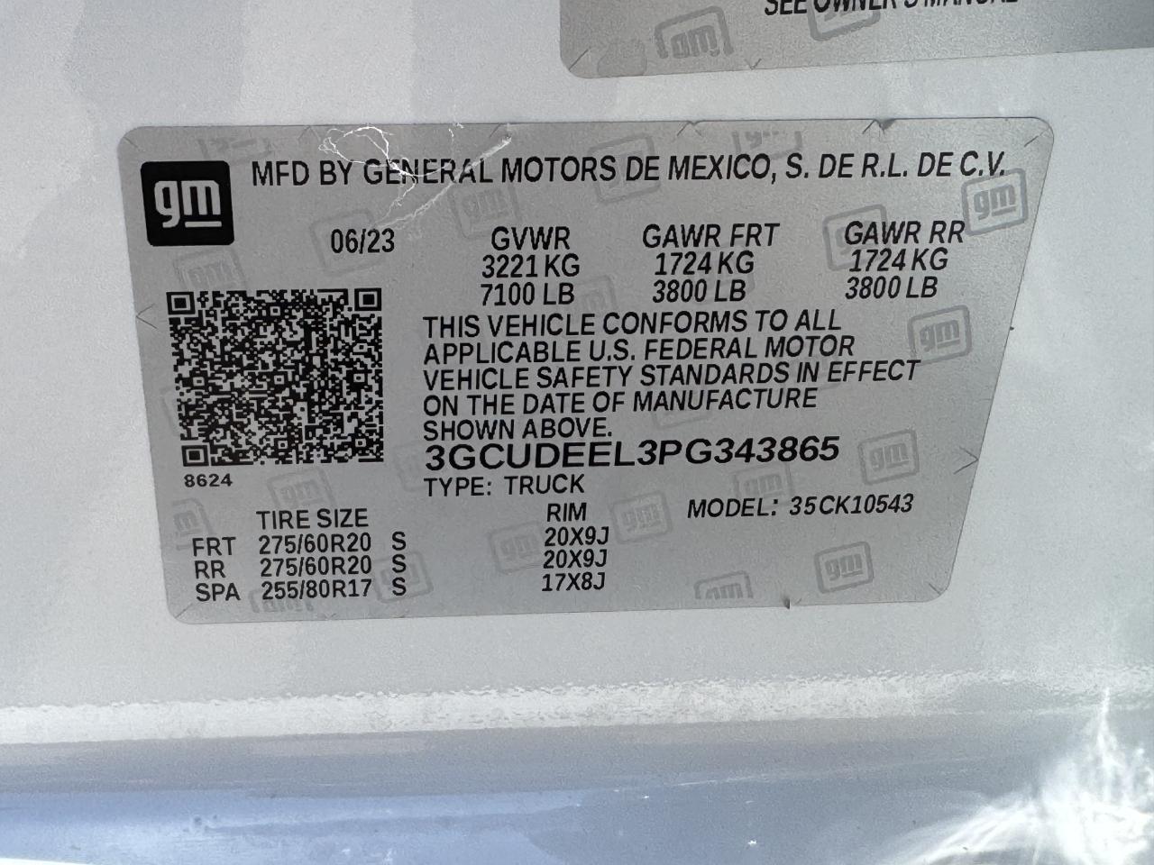 Chevrolet Silverado 1500 RST Crew Cab 4WD 2023