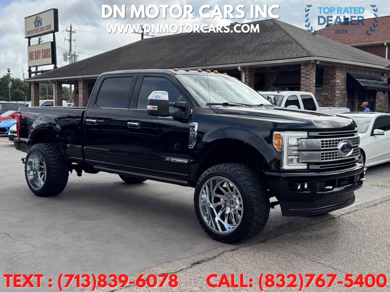 2018 Ford Super Duty F-250 SRW Platinum Crew Cab 4WD